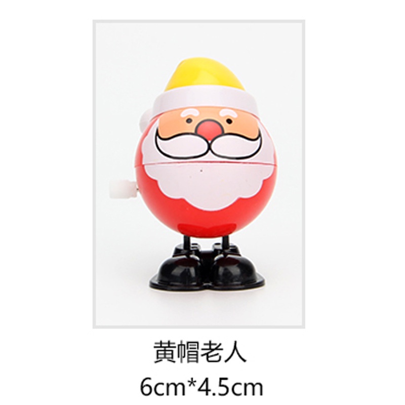 Đồ chơi lên dây cót ZHAN QI TOYS hình ông già noel/người tuyết/tuần lộc nhiều màu đáng yêu cho bé