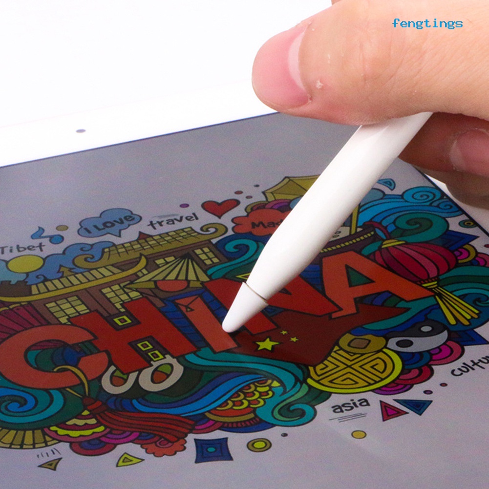 Set 1/4/8 Vỏ Bọc Bảo Vệ Đầu Bút Cảm Ứng Mịn Màng Cho Apple Pencil 1/2