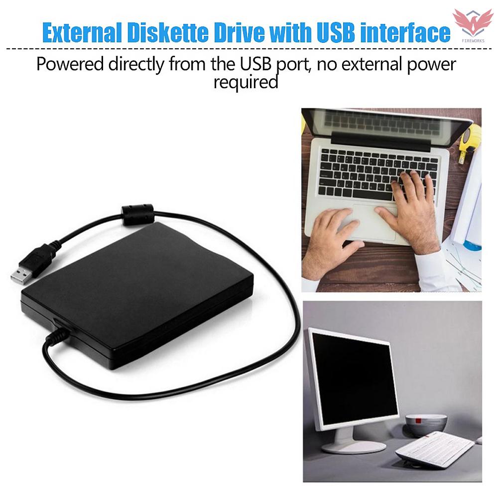 Ổ Đĩa Mềm Ngoài Usb 3.5 Inch Tiếng Ồn Thấp Cho Pc Laptop Đen | BigBuy360 - bigbuy360.vn
