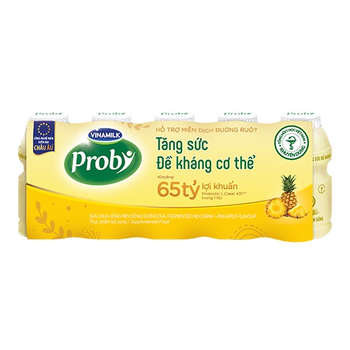 [Date mới nhất] SỮA CHUA UỐNG PROBI VINAMILK - 65ML THÙNG 50 CHAI DATE LUÔN MỚI