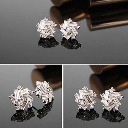 Khuyên tai nữ kiểu dáng độc đáo thời trang