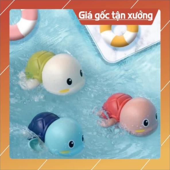 Đồ chơi ⚡️ XẢ KHO ⚡️ Đồ chơi nhà tắm rùa vặn cót bơi được dưới nước siêu cute cho bé