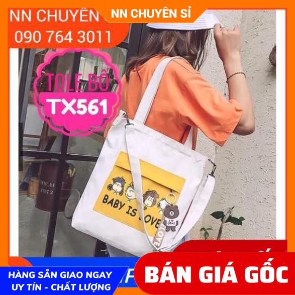 TÚI TOTE IN HÌNH BABY SIÊU CƯNG TX561 ⚡100% ẢNH THẬT⚡ TÚI GIÁ RẺ