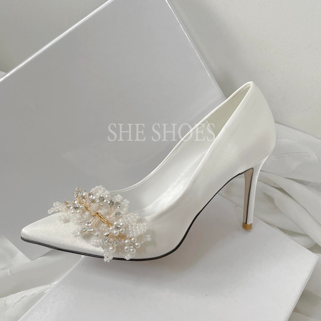 Giày cưới PEARL cao cấp độc quyền bới SHE SHOES (NEW ARRIVAL)