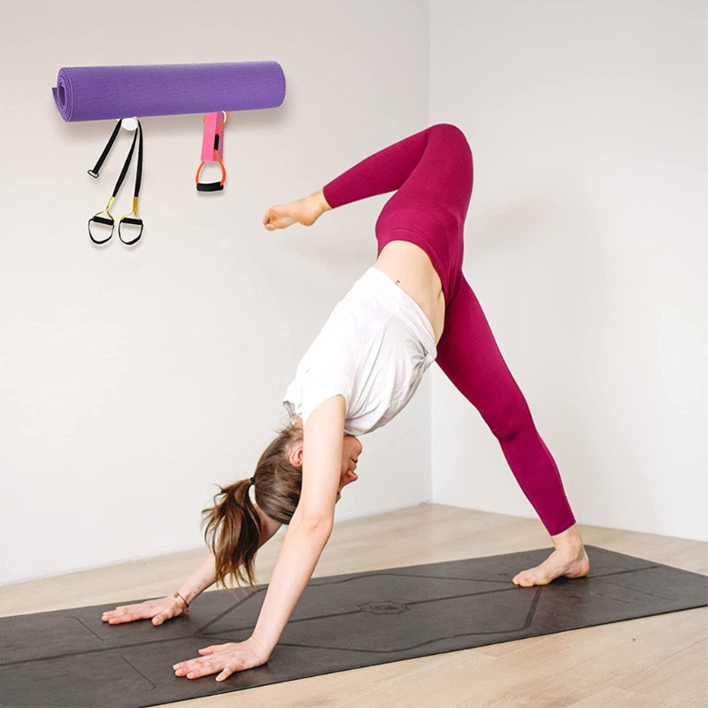 Giá Đỡ Thảm Tập Yoga Gắn Tường Bằng Acrylic Tiện Dụng