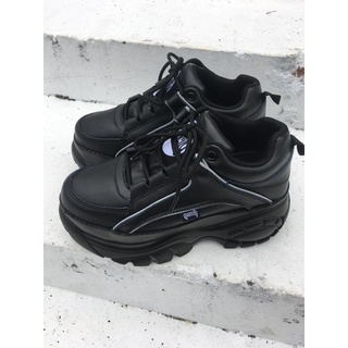 (SẴN TRẮNG 36) Giày sneaker L88 high and chic đế platform 6cm