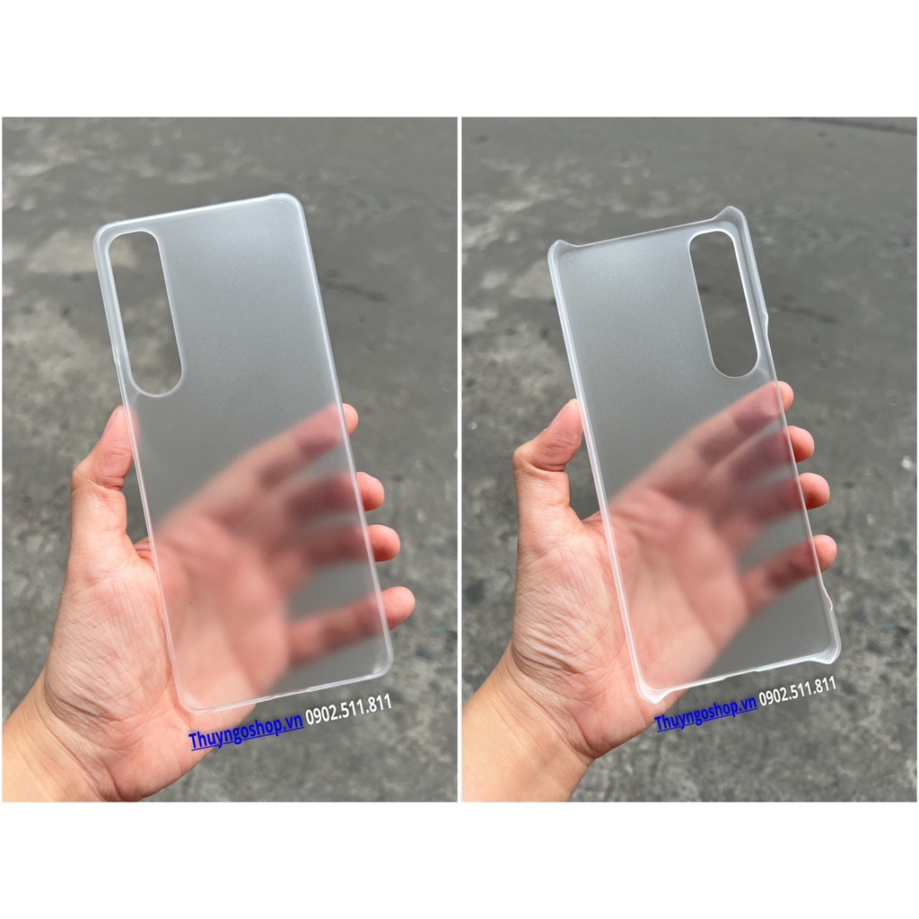 Ốp cứng siêu trong suốt / Mờ chống vân tay Sony Xperia 1 IV / Xperia 10 IV / Xperia 5 IV