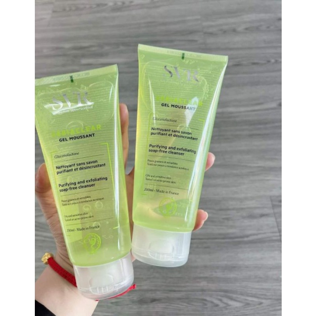 Sữa rửa mặt SVR sebiaclear gel moussant 200ml