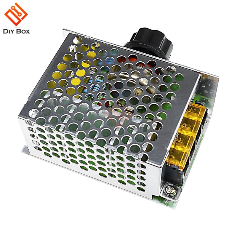 4000W 220V AC SCR Motor Speed Controller Module Voltage Regulator Temperature Dimmer for Electric Furnace Water Heater LED Light
