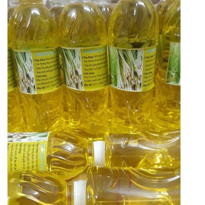 Tinh dầu sả nguyên chất 500ml đậm thơm