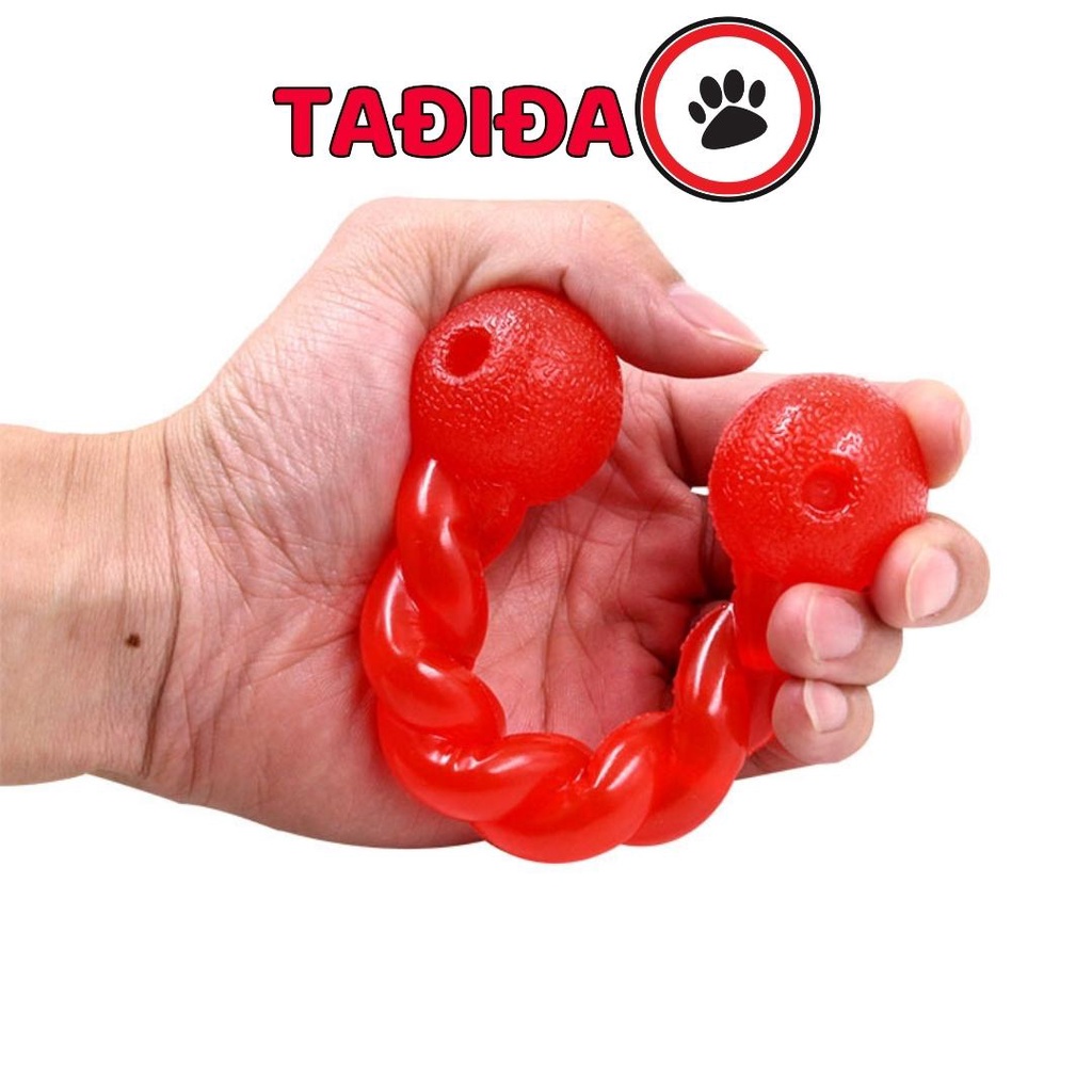 Đồ chơi Chó Gậy cuộn gặm sạch răng cao su siêu bền - Tadida Pet