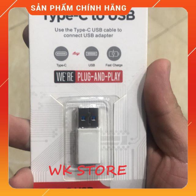 Đầu chuyển đổi Earldom type c sang usb