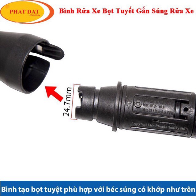 Bình xịt bọt tuyết/ bình tạo bọt tuyết