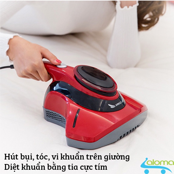 Máy hút bụi giường nệm ghế soffa Zangzi CM-83 có đèn UV