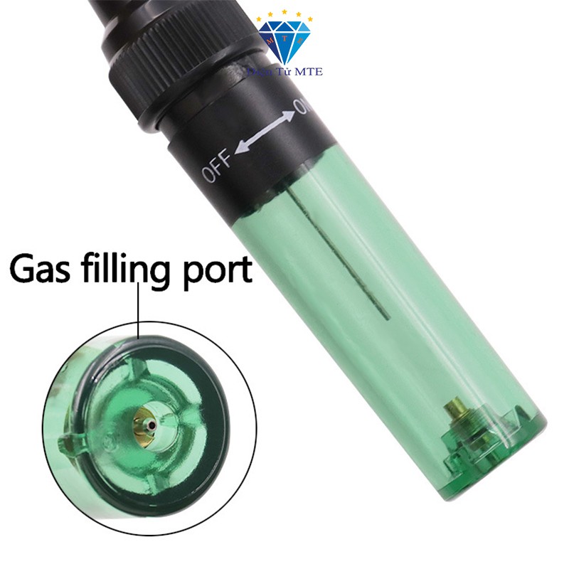 Bút Khò Hàn Thiếc Dùng Gas Mini (Kèm thêm 1 đầu mỏ hàn)