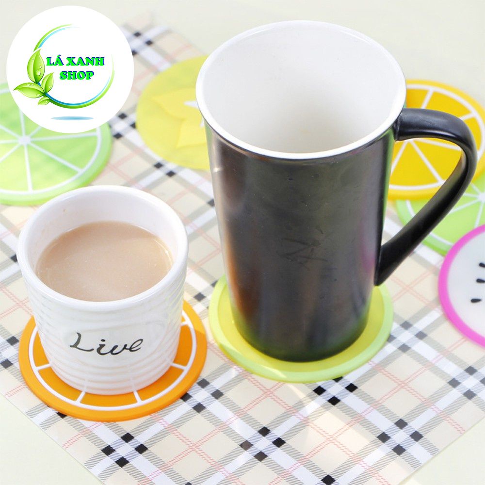Miếng Lót Cốc - Lót Ly Lát Hoa Quả - Trái Cây
