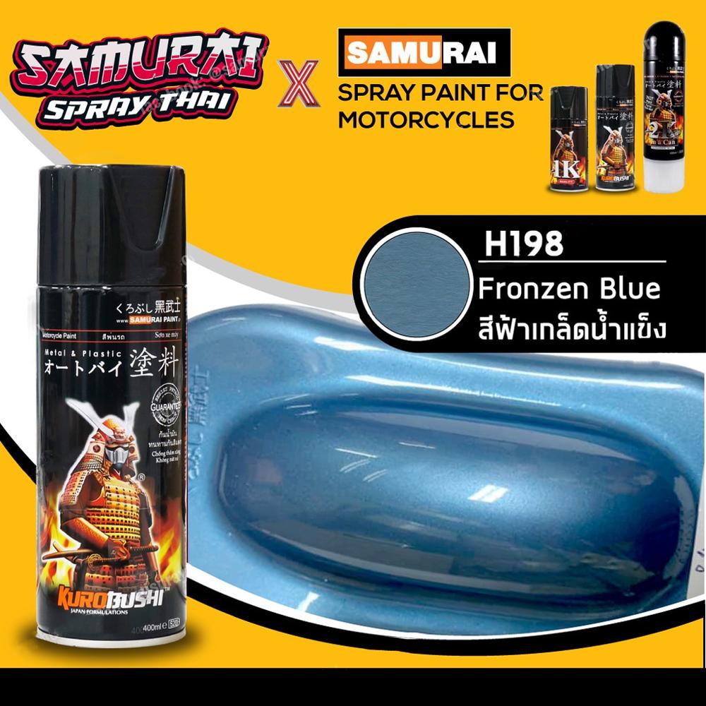 Sơn phun SAMURAI Ice Blue No. H198 * Frozen Honda-400ml