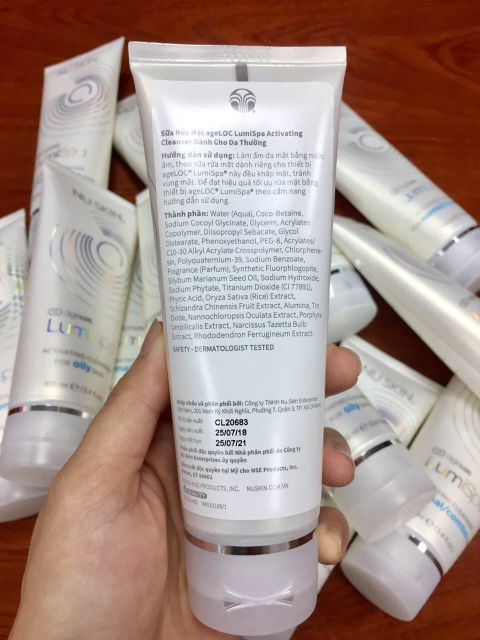 Sữa rửa mặt lumispa Nuskin