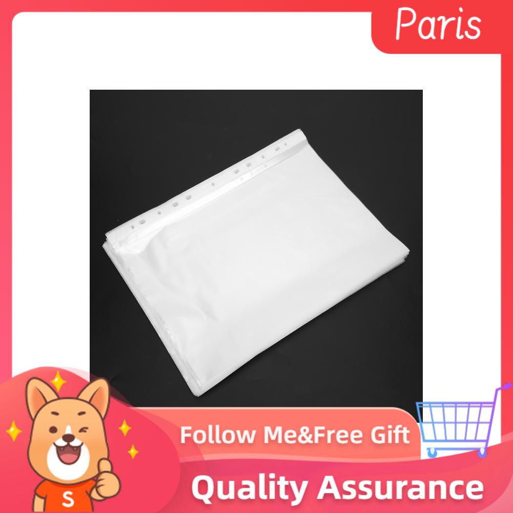 100 Tờ Giấy A4 11 Lỗ Trong Suốt