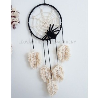Dreamcatcher Lưới bắt giấc mơ hình mạng nhện Trang trí treo trong nhà, homestay quán cafe