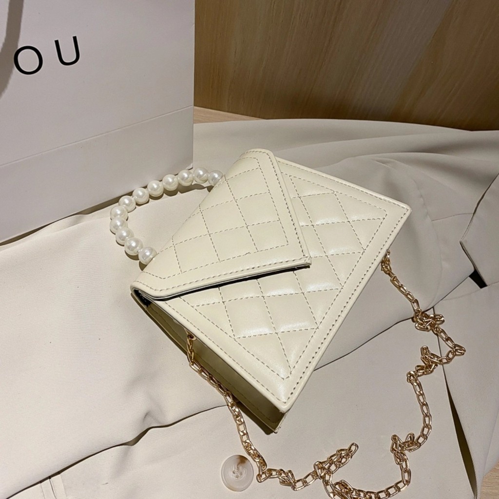 [Mã WAMT2405 giảm 10K đơn 0K] Túi xách nữ đẹp đeo chéo quai ngọc nhân tạo phong cách hàn quốc 88 STORE - TX006 | BigBuy360 - bigbuy360.vn