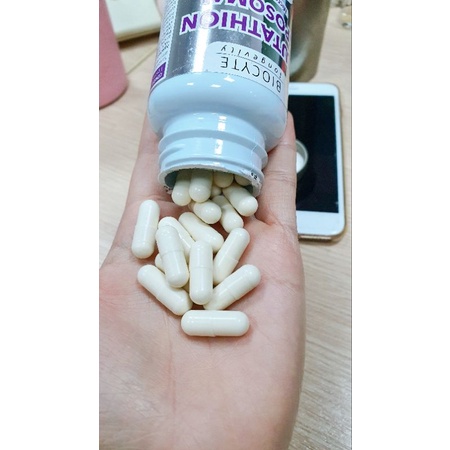 Viên uống Glutathion Liposomal Biocyte Pháp (L-Glutathion)