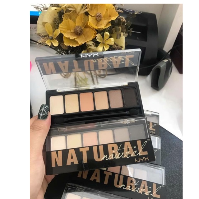 PHẤN MẮT NYX THE NATURAL SHADOW PALETTE