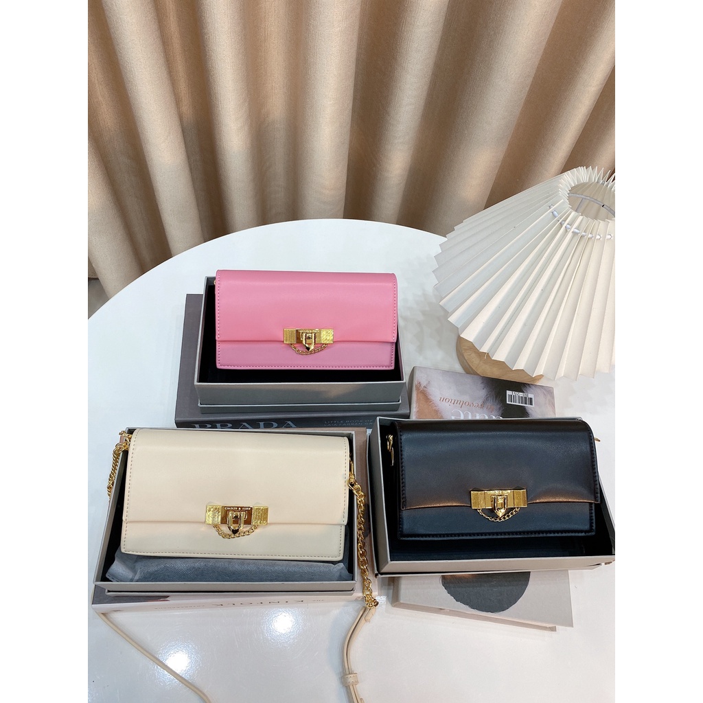 Túi Xách Nữ Đeo Chéo Đeo Vai Thiết Kế Dễ Thương Cho Nữ  Khóa Kim Loại Nhiều Màu Sắc Thời Trang Sành Điệu Msp134