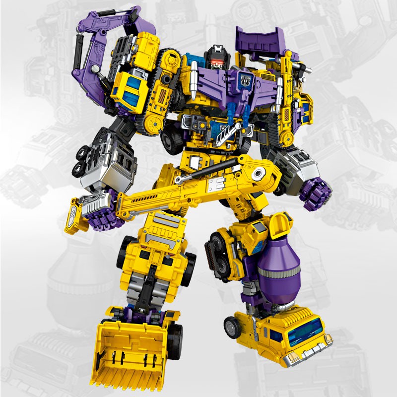 Mô hình NBK Devastator TF Engineering 6 Robot kết hợp Combiner Transformers 40cm