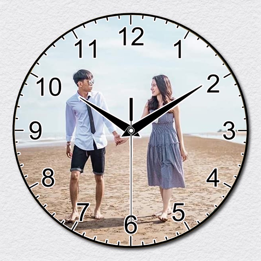 Tranh đồng hồ TIONE DECOR trang trí nhà ở  - 💞TIONE💞 - Tione in hình theo yêu cầu