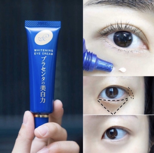 Kem mắt chống lão hoá Meishoku Whitening Eye Cream