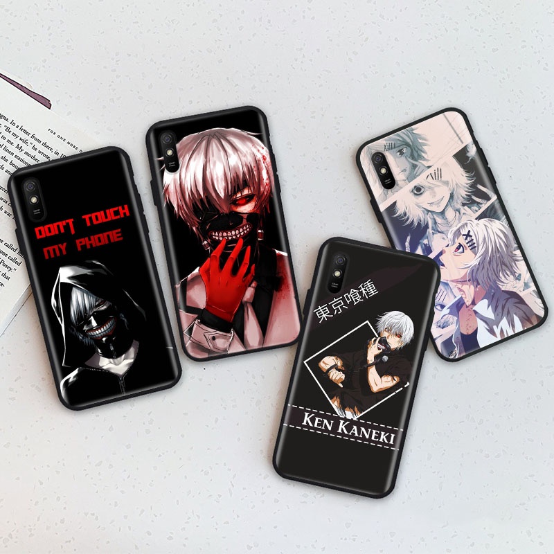 Ốp Lưng Mềm Màu Đen BOB-149 Tokyo Ghoul Tương Thích Cho Samsung A82 Ultra A8 S22 J7 A32 Duo Plus Pro