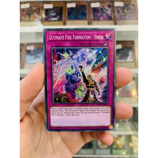 Thẻ Bài YugiOh! Mã FIGA-EN021 - Ultimate Fire Formation - Sinto - Secret Rare - 1st Edition