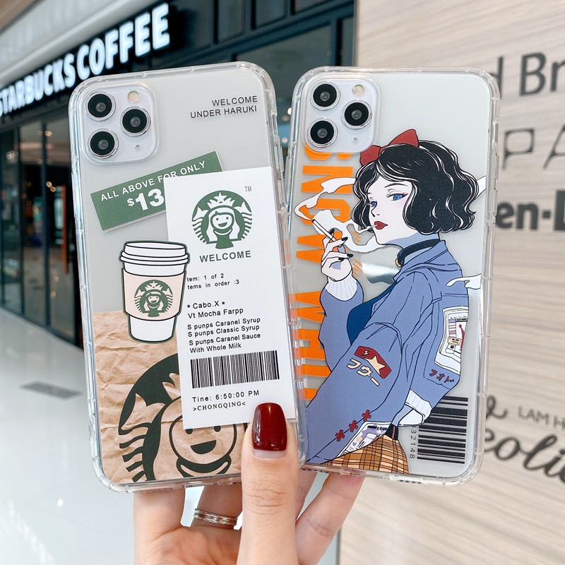 Ốp lưng chống sốc Suntaiho hoạ tiết hoạt hình cho iPhone 12 mini 11 Pro Max Xs Max X XR 7 8 Plus 6 6S Plus SE 2020 | BigBuy360 - bigbuy360.vn