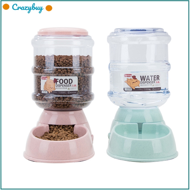 Bình Uống Nước Tự Động Cho Thú Cưng 3.8l