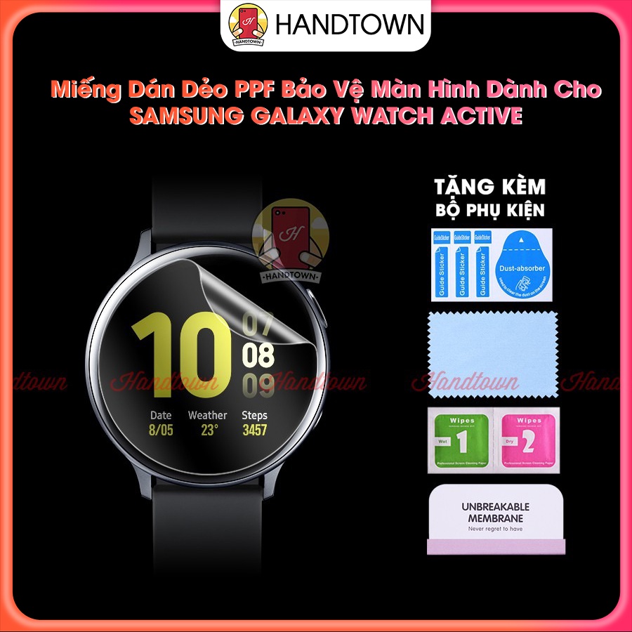 Miếng Dán Màn Hình Mặt Trước PPF Dành Cho Samsung Galaxy Watch Active 1 / Watch Active 2 40 44 mm