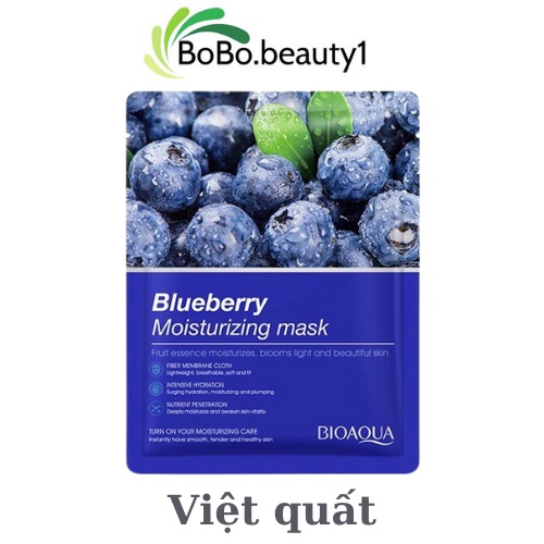 Mặt nạ giấy dưỡng da dưỡng trắng cấp ẩm Bioaqua nội địa Trung