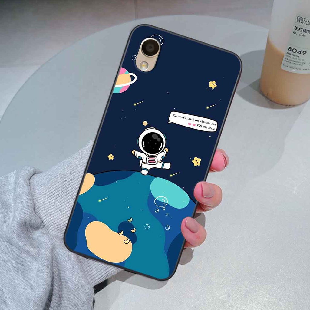 Ốp Oppo A37 / Neo 9 / F1 Plus in hình vũ trụ, phi hành gia bầu trời cute dễ thương