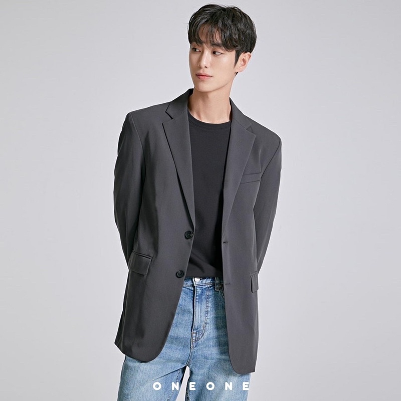 Áo khoác Minimal rayon Blazer