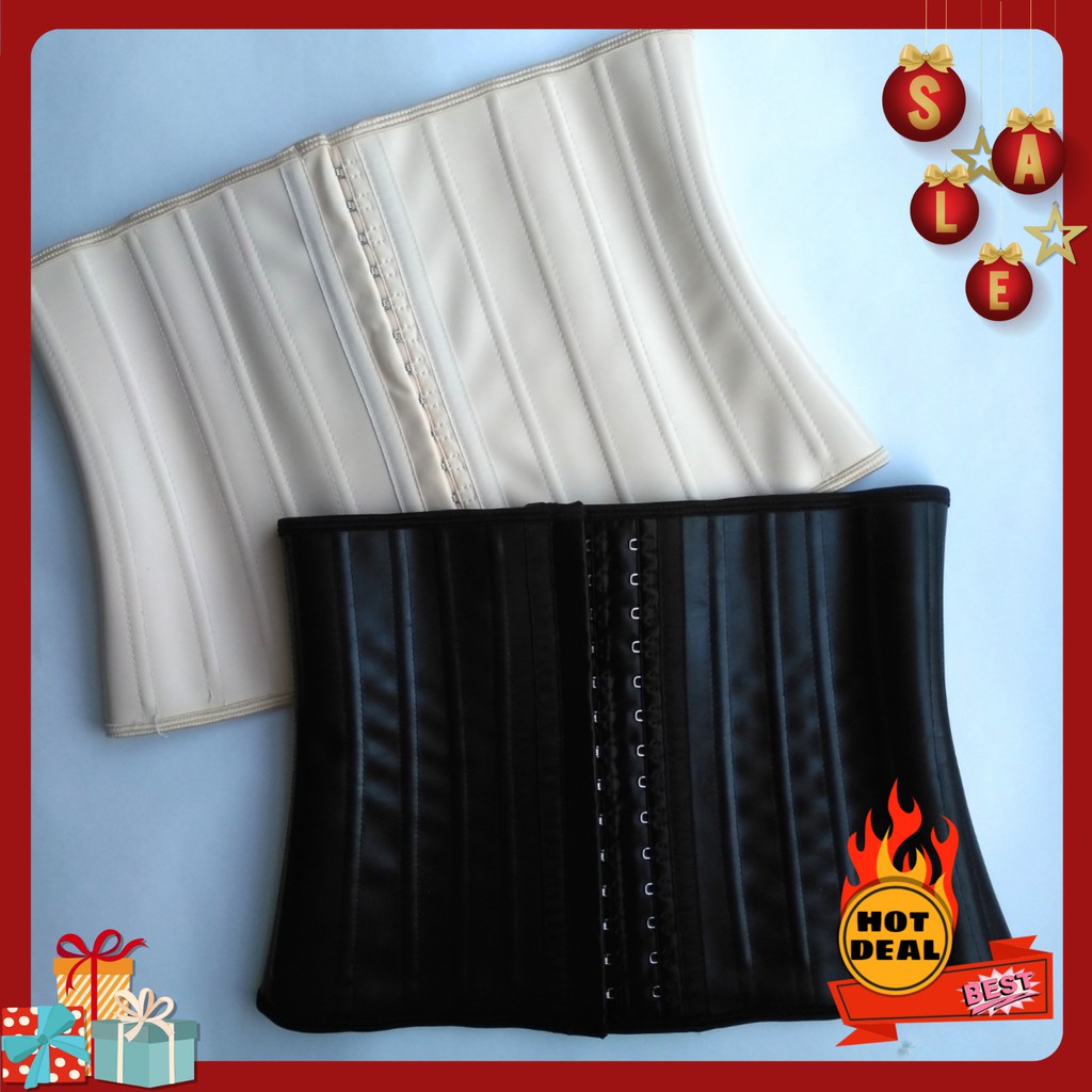 [HÀNG ITALY] Combo Đai Latex 25 xương 25cm+ Thanh Nối Tăng Size, Đai Nịt Bụng Giảm Mỡ (Dành cho người cao <= 1m65) | BigBuy360 - bigbuy360.vn