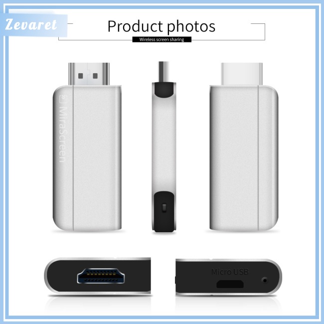 Bộ Thu Tín Hiệu Màn Hình Không Dây Hdmi 1080p Hd 2.4g