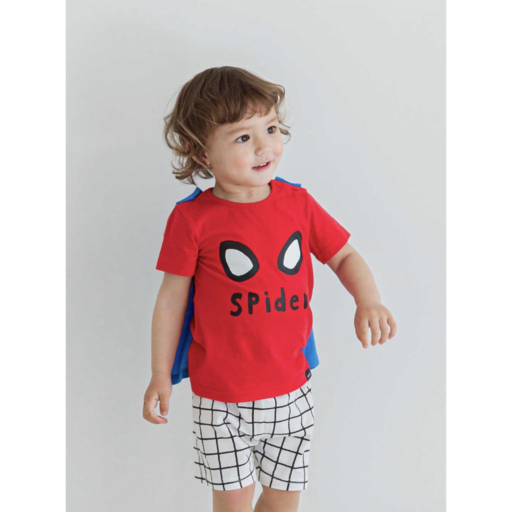 Bộ Ngắn tay Cotton Bé Trai, Chất Liệu Cotton Giấy Hàn Quốc, Họa tiết Siêu Nhân Dễ Thương Mẫu Mới 2021