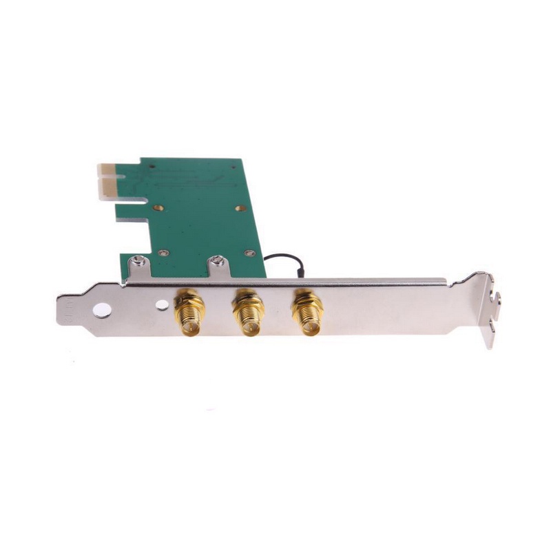 1 Bộ Chuyển Đổi Thẻ Wifi 450mbps Intel Pci-Expres + 3 Ăng Ten | BigBuy360 - bigbuy360.vn