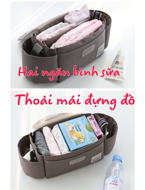 Túi treo xe đẩy phong cách Hàn Quốc thời trang