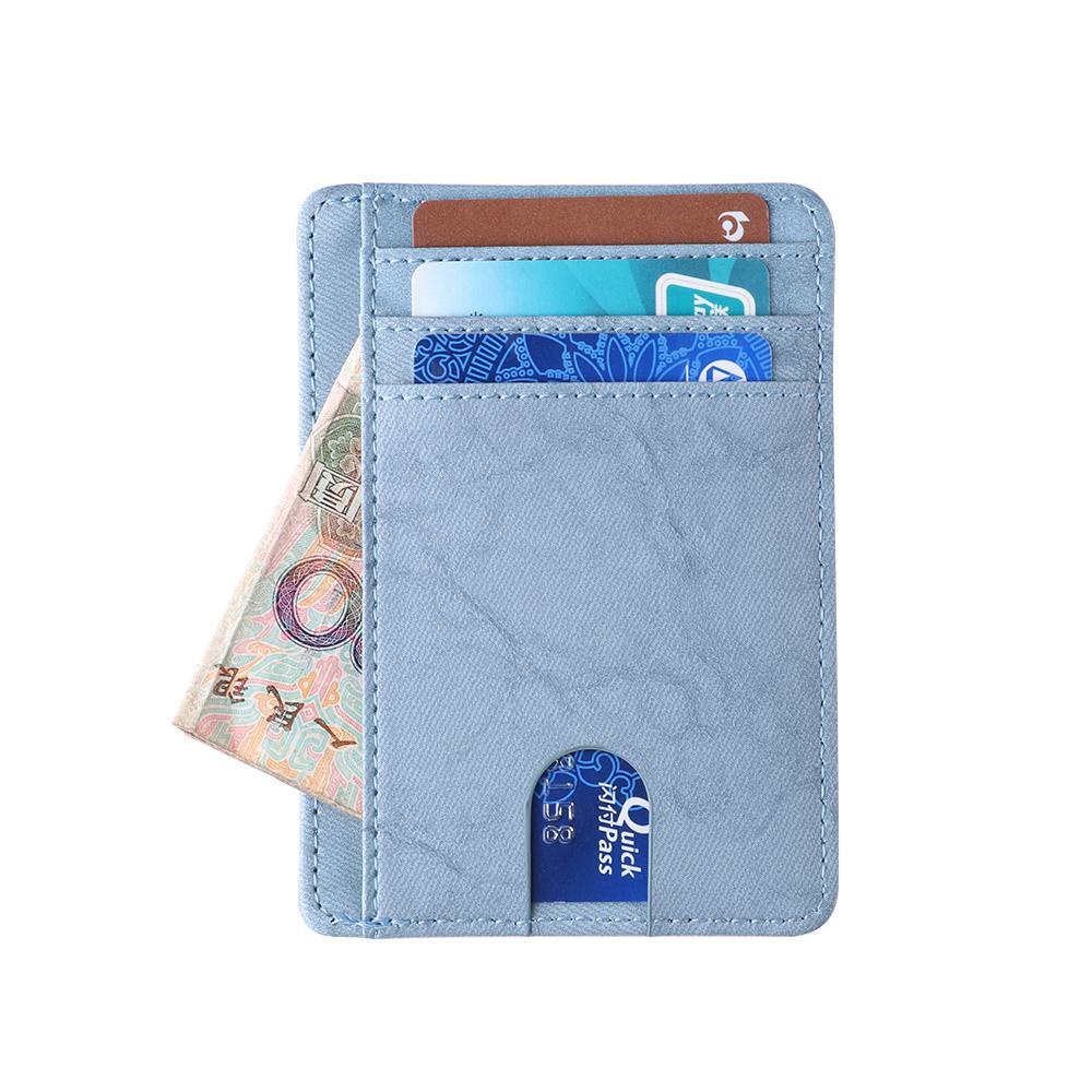 Ví Da Đựng Tiền Xu Và Thẻ Thời Trang Châu Âu