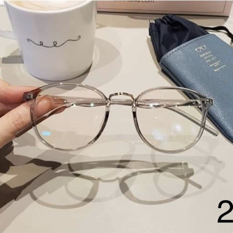 [Hàng loại 1]Gọng kính cận tròn trong suốt xì teen dành cho nữ | BigBuy360 - bigbuy360.vn