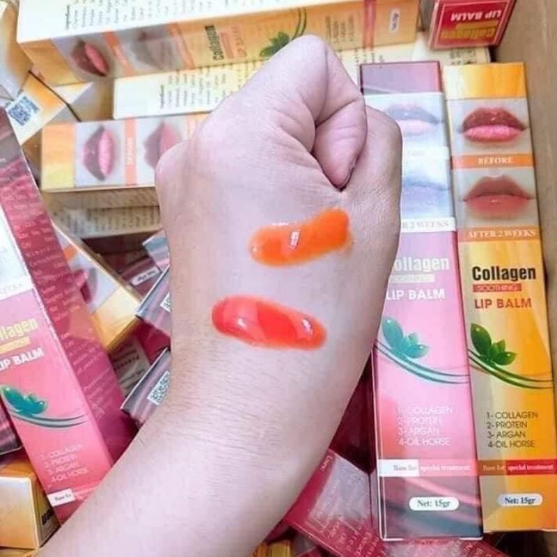 Vitamin dưỡng môi sau xăm