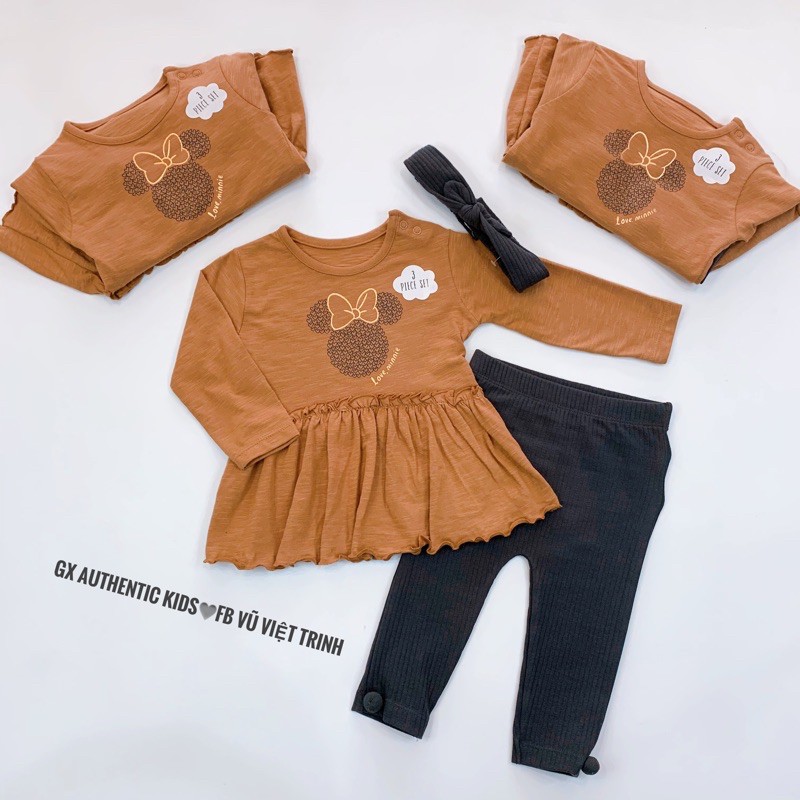 Set bộ micky bé gái siêu xinh kèm tuban