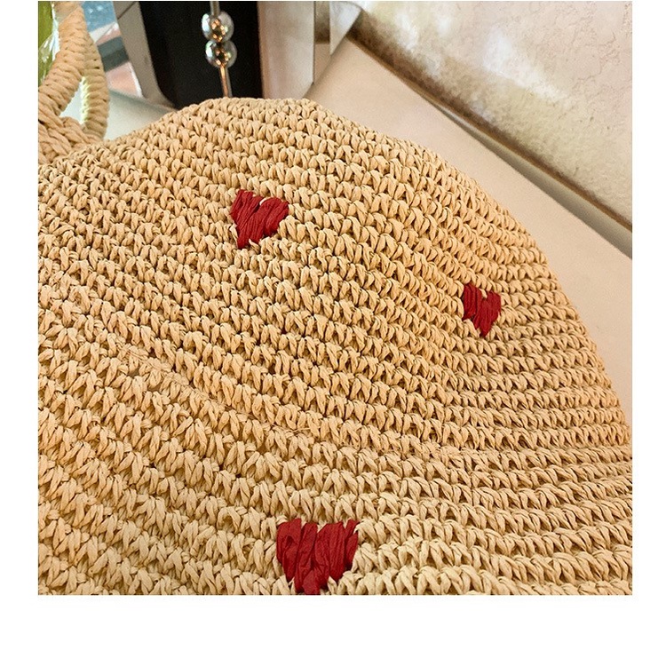 Mũ Cói Chống Nắng Thoáng Khí Thời Trang Đi Biển Mùa Hè Cho Nữ