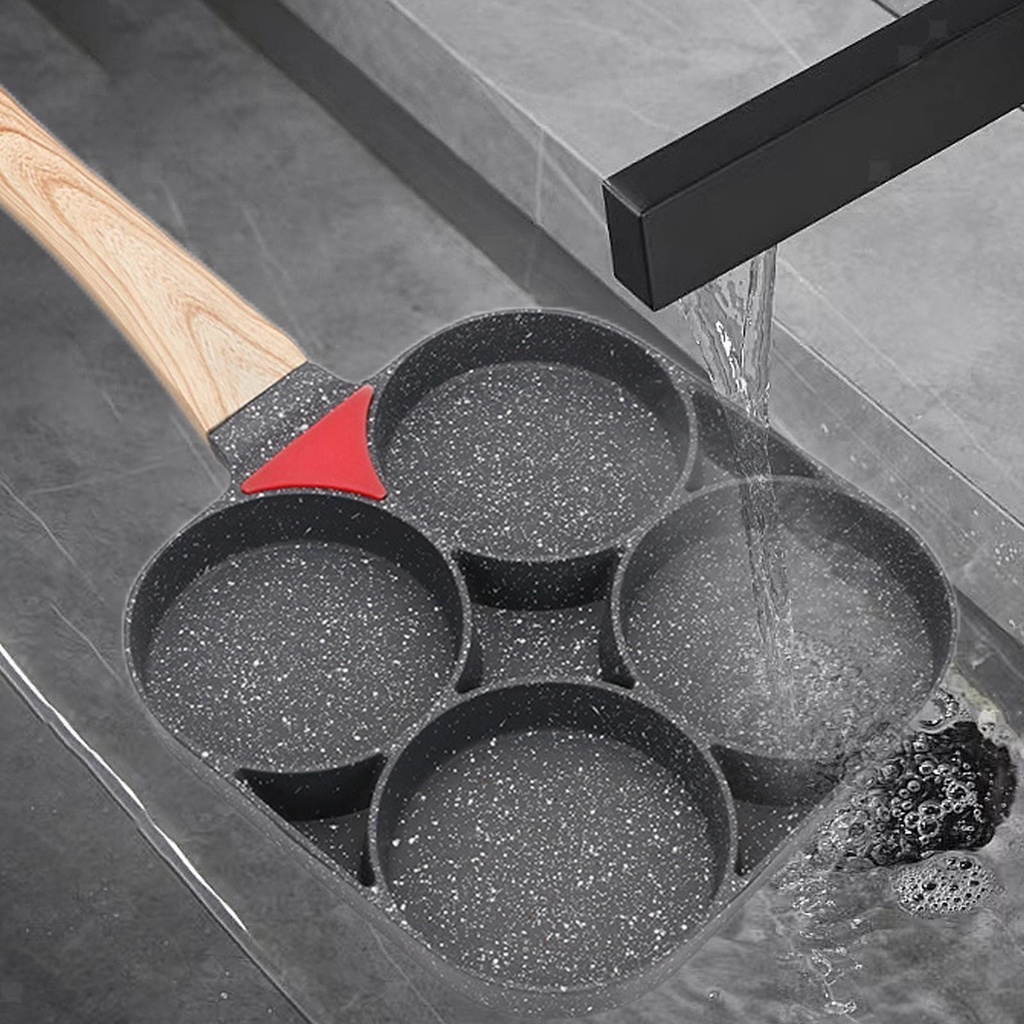 CONOPERY Chảo Chiên Trứng Không Khói Có Tay Cầm Tiện Lợi